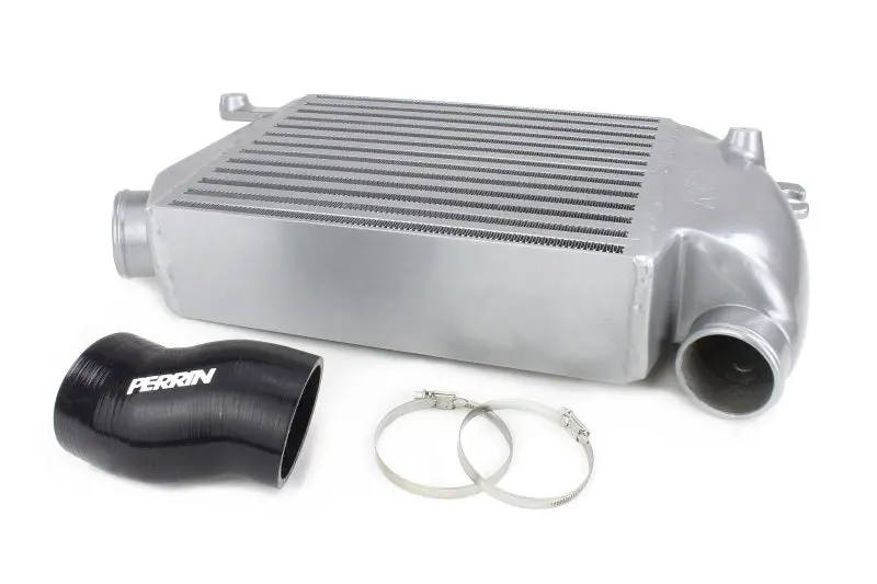Perrin Top-Mount Intercooler For 2015+ Subaru Wrx – Silver Anodized Aluminum Core 1