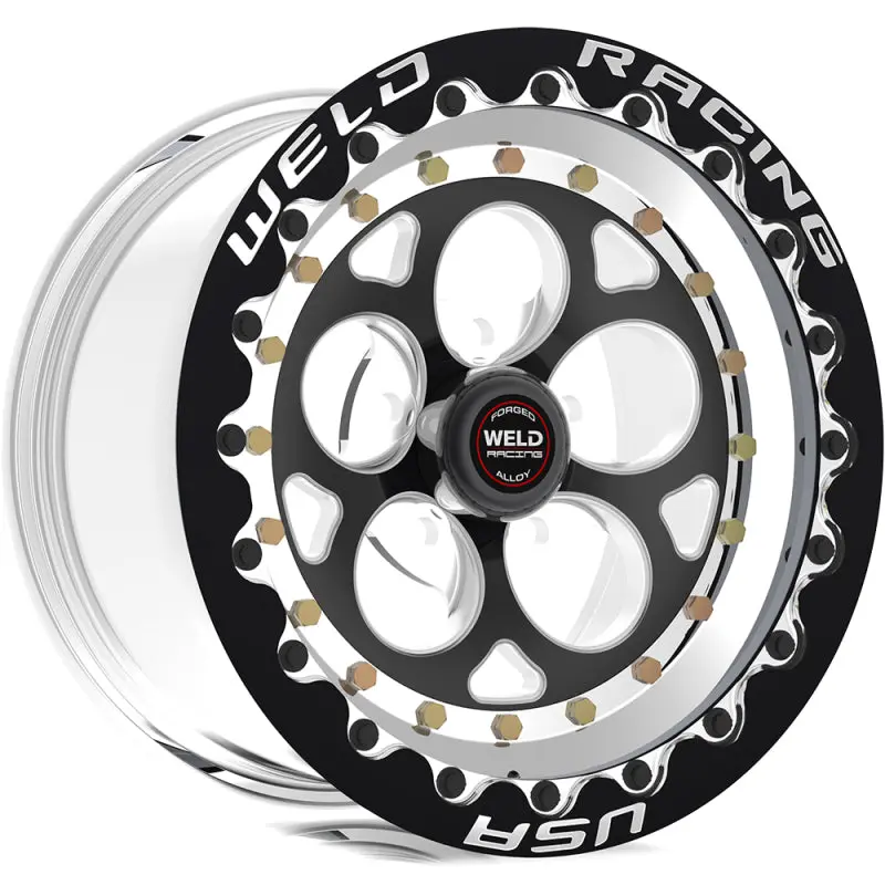 Weld Magnum Iii 15X10 Black Beadlock Wheel – 5X120Mm Bolt Pattern, 7.5In Backspace 1
