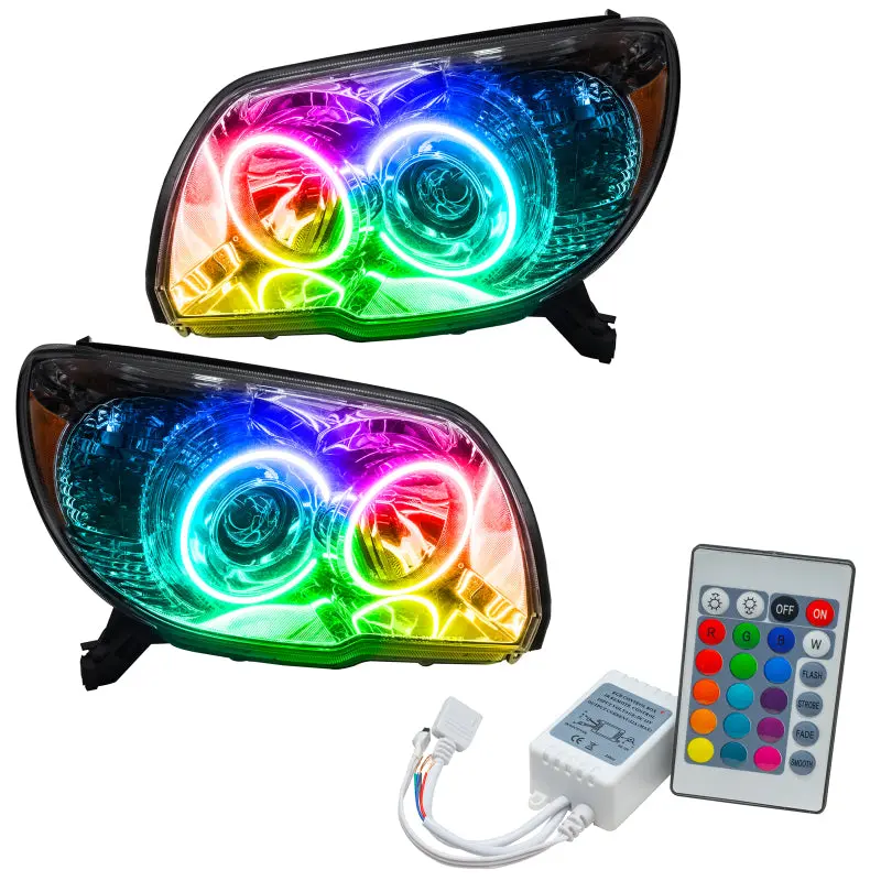 Oracle Colorshift Halo Headlight Kit For 2006–2009 Toyota 4Runner Sport – Smd Leds With Simple Controller 1