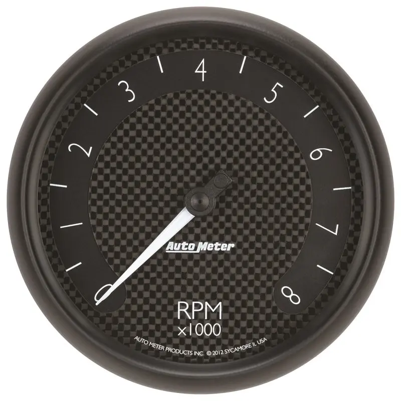 Autometer Gt Series 5-Inch In-Dash Tachometer – 0–8,000 Rpm, Analog Gauge 1