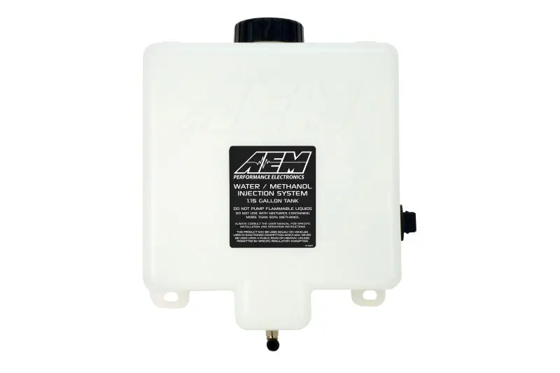 Aem V2 Water/Methanol Injection Tank – 1.15-Gallon Capacity, Methanol-Compatible Reservoir 1