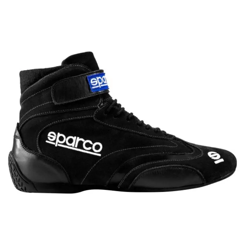 Sparco Top-47 Racing Driving Shoes – Size 47, Matte Black Finish 1