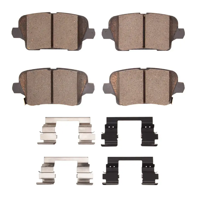 R1 Optimum Oe-Compatible Rear Brake Pad & Hardware Kit – For 2018–2025 Buick Envision 1