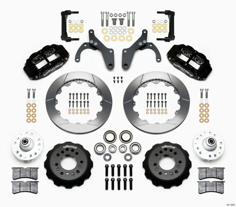 Wilwood Narrow Superlite 6R Front Hub Kit – 12.88-Inch Rotor, Fits 1959–1964 Chevy Impala & 1963–1964 Corvette 1