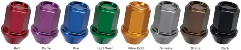 Project Kics Leggdura Racing Lug Nuts – Gunmetal Anodized, 12Mm X 1.25 Pitch, Laser-Branded (20-Pack) 1