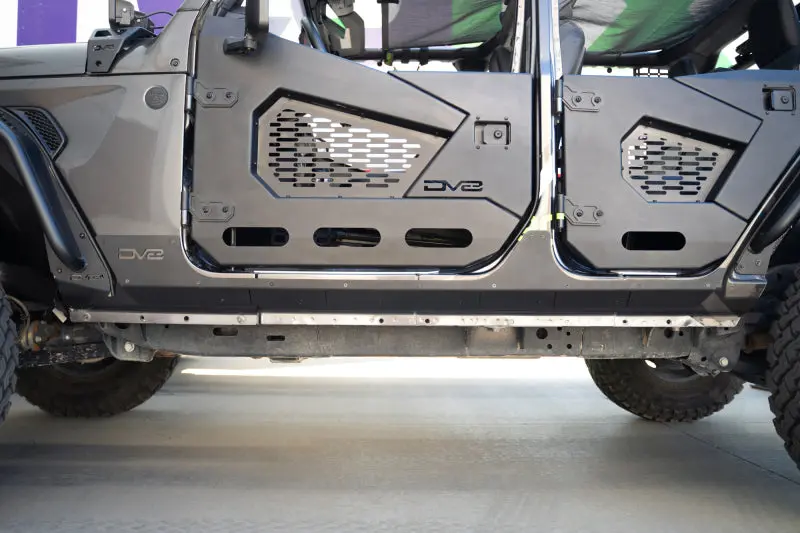 Dv8 Offroad 18-23 Jeep Wrangler Jl Rock Skins (4 Door Only) 1