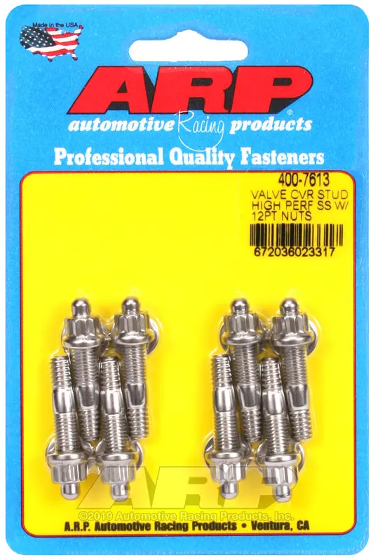 Arp Hi-Perf Ss 12Pt Valve Cover Stud Kit 1