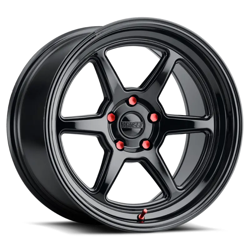 Kansei K14B Roku 18X9.5 Inch Wheel – Gloss Black, 5X112 Bolt Pattern, 22Mm Offset, 66.56Mm Bore 1