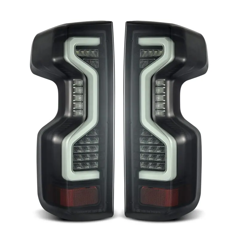 Alpharex Pro-Series Jet Black Led Tail Lights For 2019–2023 Chevrolet Silverado 1500/2500Hd/3500Hd 1