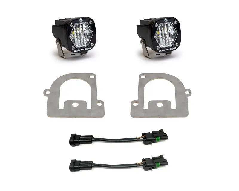 Baja Designs S1 Wc Led Fog Light Kit For 2021+ Ford Bronco Sport – Clear Lens 1