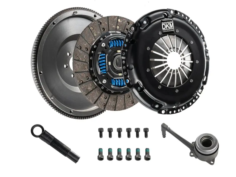 Dkm Sprung Organic Clutch Kit For 2.0L Vw/Audi A3 Fsi – 6-Bolt, Includes Steel Flywheel, 440 Ft-Lb Torque Rating 2