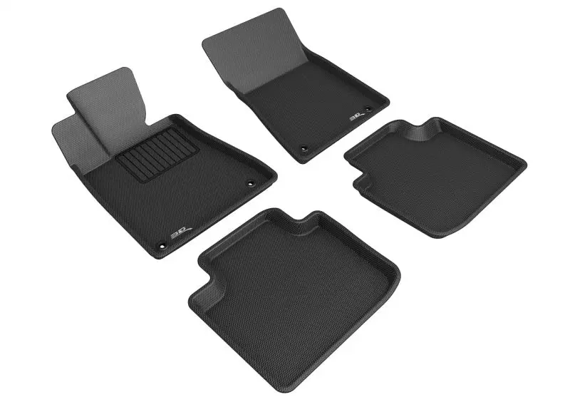3D Maxpider Kagu Floor Mat Set – Black, R1/R2 Fitment For 2005–2011 Lexus Gs 1