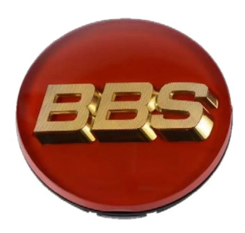 Bbs 70.6Mm Red & Gold 3-Tab Center Cap – Model 56.24.073 1
