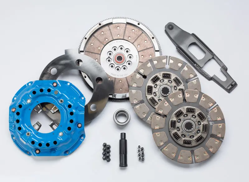 South Bend Super Street Dampened Ceramic Button Clutch Kit For 2004–2007 Ford 6.0L 6-Speed Diesel 1