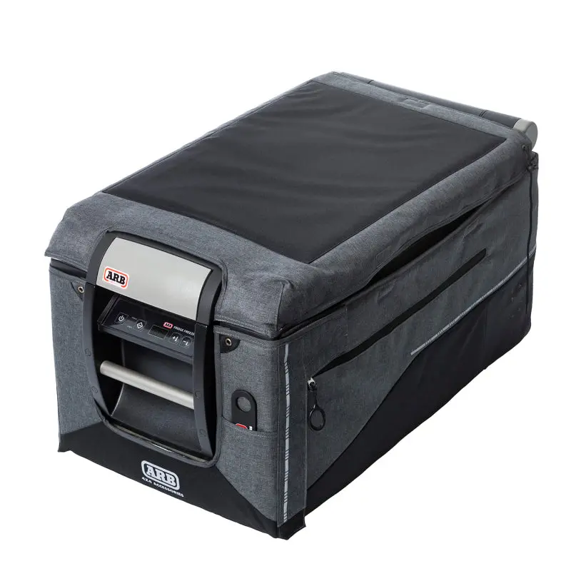 Arb Transit Classic Portable Fridge Bag — 63-Quart Capacity, Dual-Tone Grey/Black Design 1
