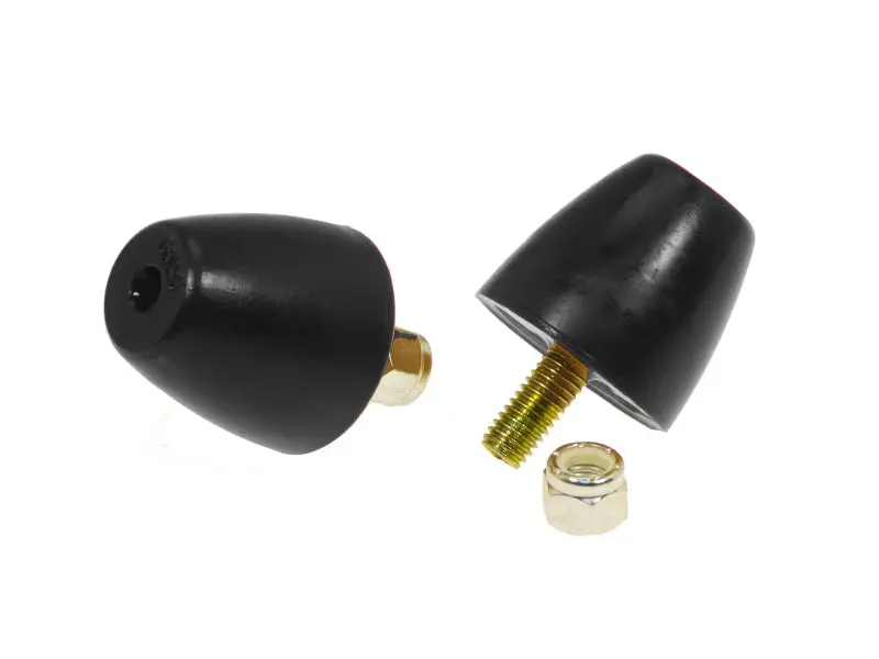Prothane Universal Cone-Style Bump Stop – 1 9/16″ × 1 5/8″, Black 1