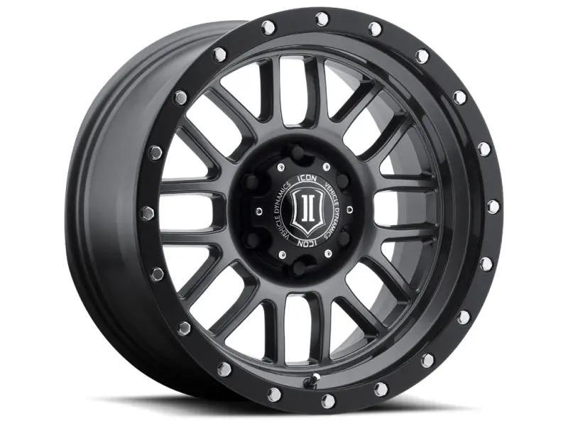 Icon Alpha Forged Gunmetal Wheel – 17X8.5, 6X135, 6Mm Offset, 5″ Backspace, 87.1Mm Bore 1