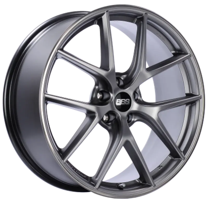 Bbs Ci-R 19X9 Inch Platinum Silver Wheel – 5X120 Bolt Pattern, Et32 Offset, 82Mm Hub Bore, Rim Protector 1