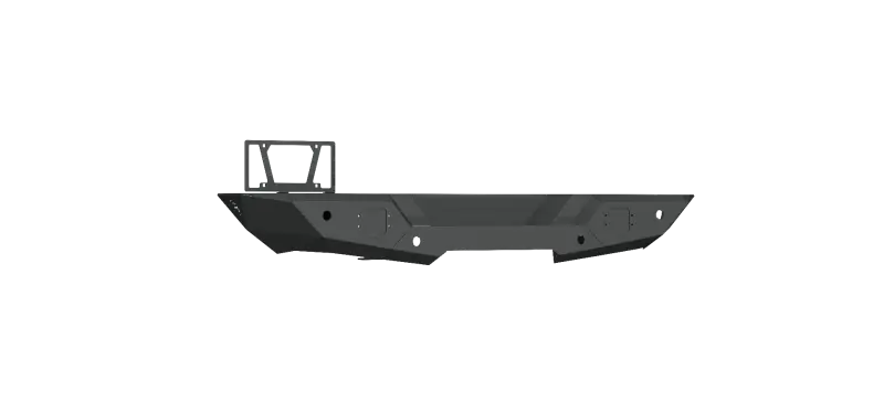Road Armor 18-20 Jeep Wrangler Jl Spartan Rear Bumper - Tex Blk 1