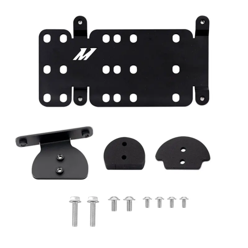 Mishimoto Tow Hook License Plate Relocation Bracket For 2019–2021 Chevrolet Silverado 1500 1