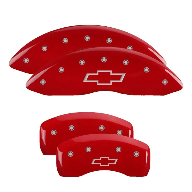 Mgp Red Brake Caliper Covers For 2021–2023 Chevrolet Trailblazer – Front And Rear Set 1