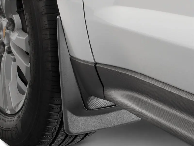 Weathertech No-Drill Mudflaps For 2021–2023 Gmc Yukon & Yukon Denali – Black Finish 1