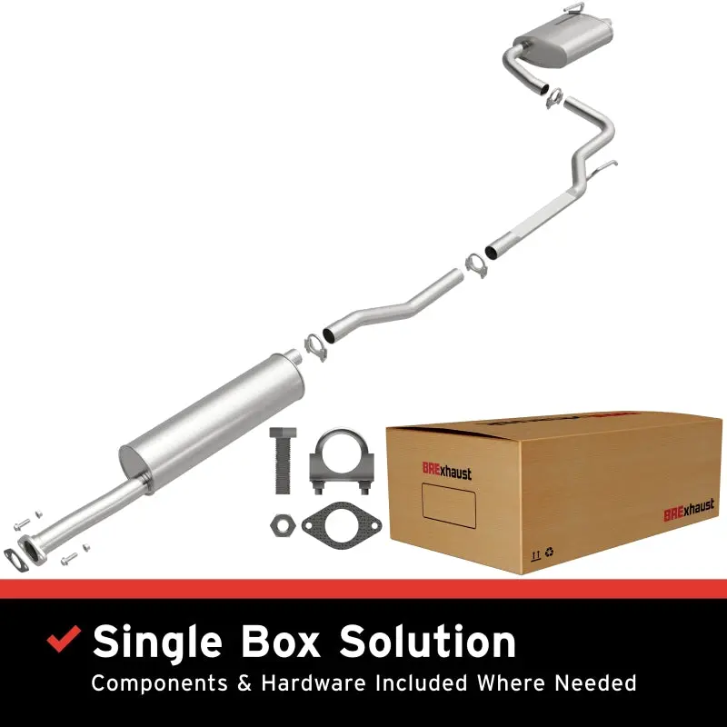 Magnaflow Bre Exhaust Kit For 2002–2006 Nissan Altima 2.5L – Mandrel-Bent Stainless Steel 1