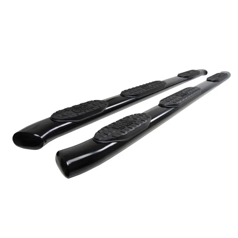 Westin Pro Traxx 5 W2W Oval Nerf Step Bars – Black, Designed For 2019 Chevrolet Silverado Double Cab With 6.5-Foot Bed 2