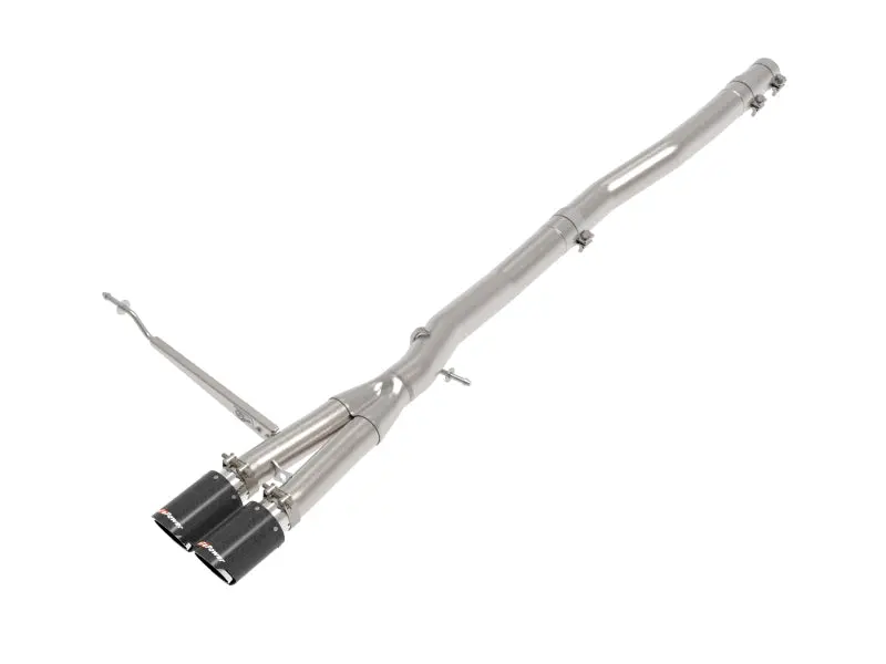 Afe Mach Force Xp Cat-Back Exhaust For 2014–2024 Mini Cooper S – 3-Inch Inlet, 2.5-Inch Outlet, 304 Stainless Steel With Carbon Fiber Tip 1